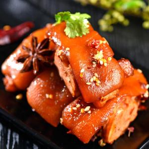 周庄特产沈万三家蹄猪蹄膀美味熟食下酒菜